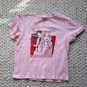 Re/Done Soft Pink Crewneck Tee